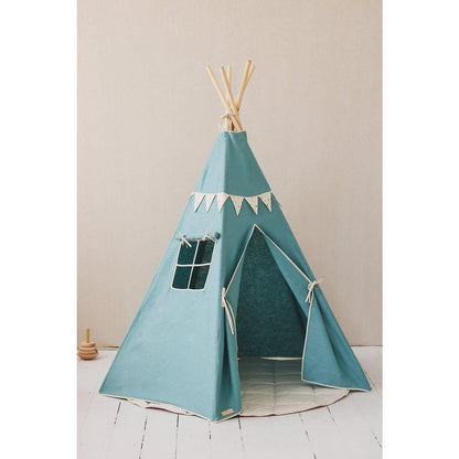 Tipi Speeltent inclusief Mattenset - Gold Star