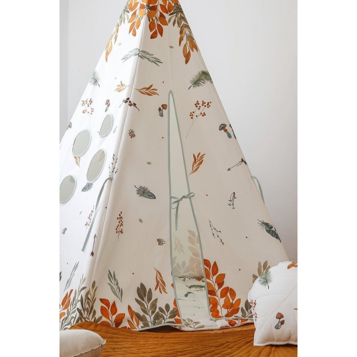 Tipi Speeltent inclusief Mat - Forest Friends