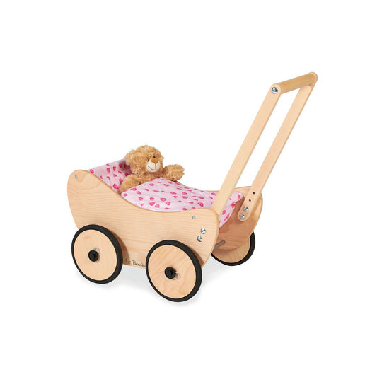 Houten Poppenwagen Trixi