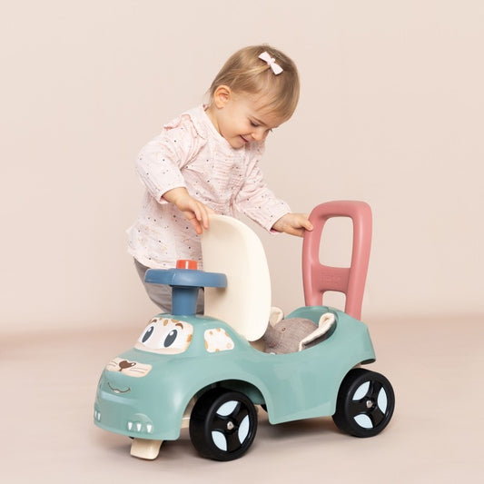 Little Smoby Loopauto & Duwwagentje