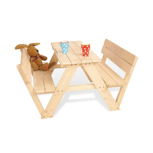 Picknicktafel Nicki voor 4 Kinderen - Naturel