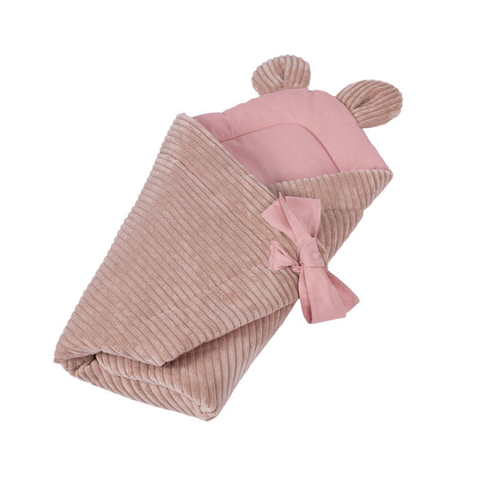 Wikkeldeken/Omslagdeken voor Pasgeboren Baby's - Powder Pink/Roze